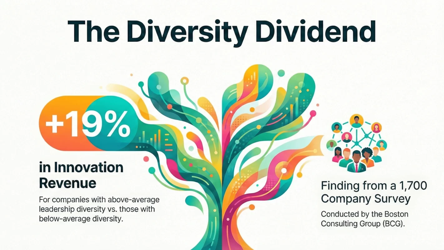 Workplace diversity and innovation revenue: the impact of inclusive teams on corporate profitability. Workplace diversity and innovation revenue: the impact of inclusive teams on corporate profitability.